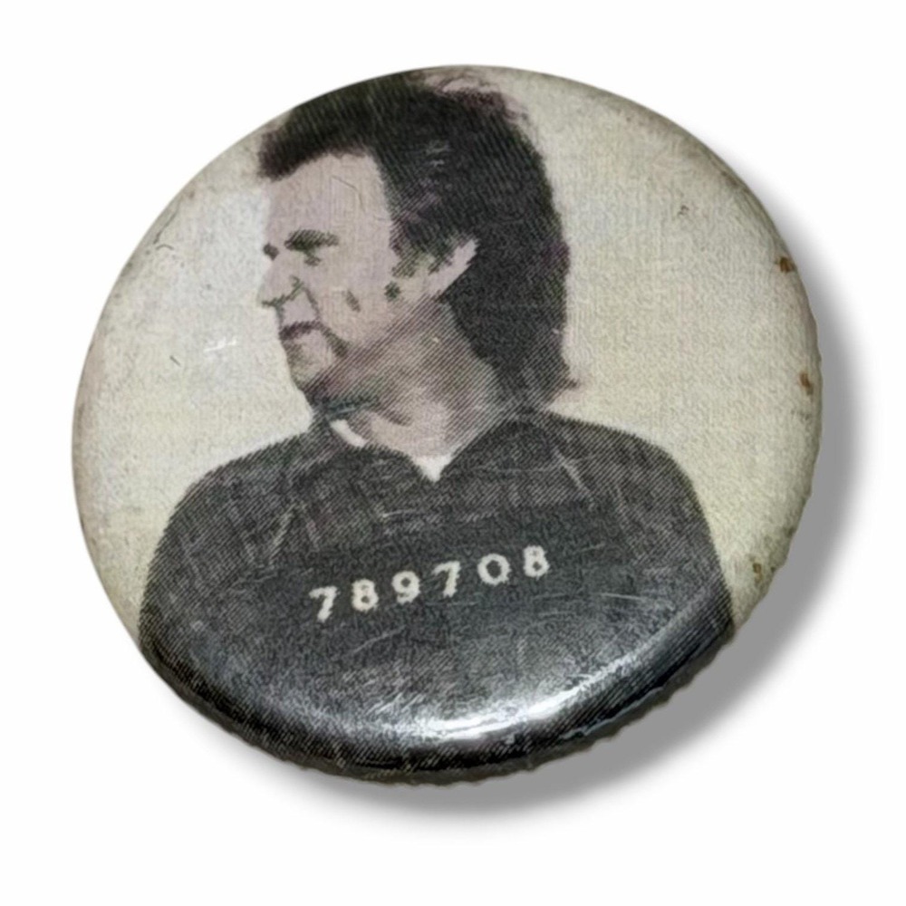 SCTV Doug MacKenzie Mugshot 789708 Actor Dave Thomas Pinback Button B88